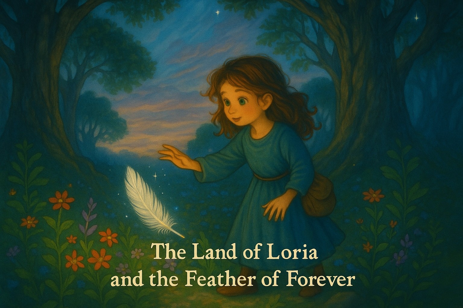 The Land of Loria and The Feather of Forever - bedtime story for children